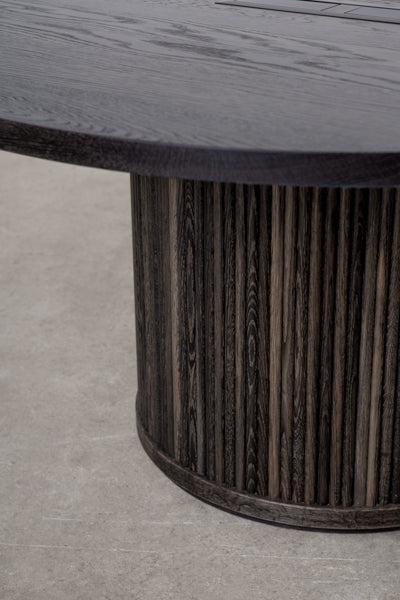 large round meeting table - detail